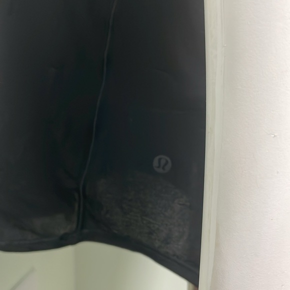 Lululemon Black Essential Tank Pleated *Jersey - Picture 6 of 10